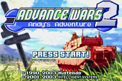 Advance Wars Andys Adventure (Hack) — Title screen